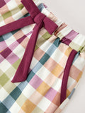Mommy and Me Fall Plaid  Pajama Set - 8