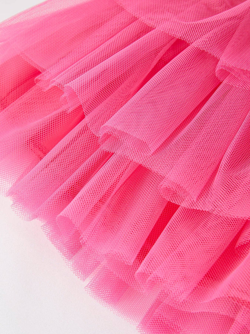 "Merica" Tee & Pink Tulle Skirt Set - 8