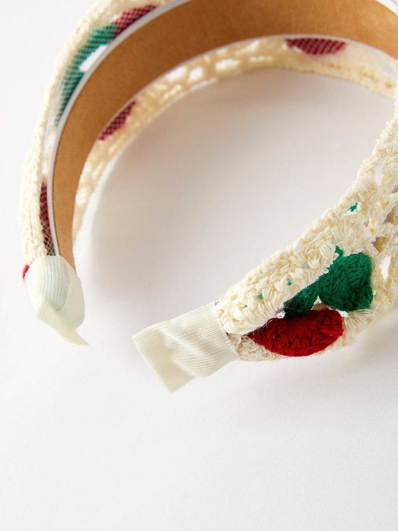 Sweet Cherry Crochet Headband - 3