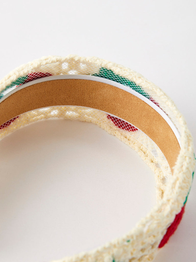 Sweet Cherry Crochet Headband - 5