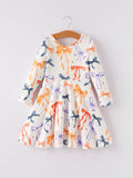 Halloween Bow Spring and Summer Girls Dress - 5