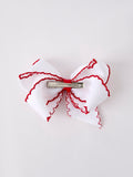 Back-to-school Apple Applique Girls Hairpin 4 Inches/6.25 inches - 10
