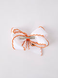 Halloween Pumpkin Bow Hairpin - 7