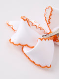 Halloween Pumpkin Bow Hairpin - 9