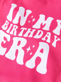 “In My Birthday ERA” Girls Swimsuit - 4