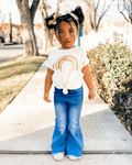 Sophie Denim Bell Bottoms - Dark Wash - 2