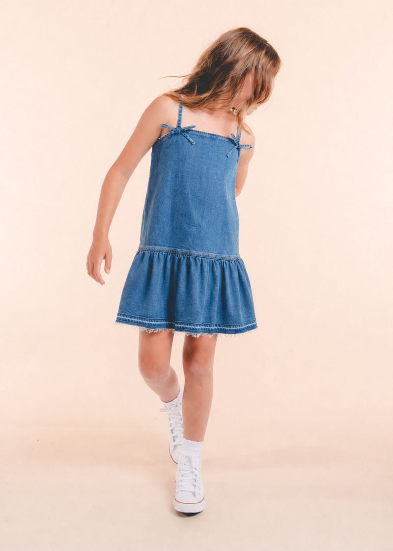 Jolene Denim Dress  - 4