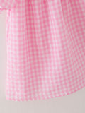 Farm Pink Smocking Embroidered Girls Dress - 6