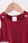 Premium Maroon Georgia bulldog applique jonjon - 2