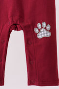 Premium Maroon Georgia bulldog applique jonjon - 3