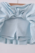 Sky pleated skort - 4