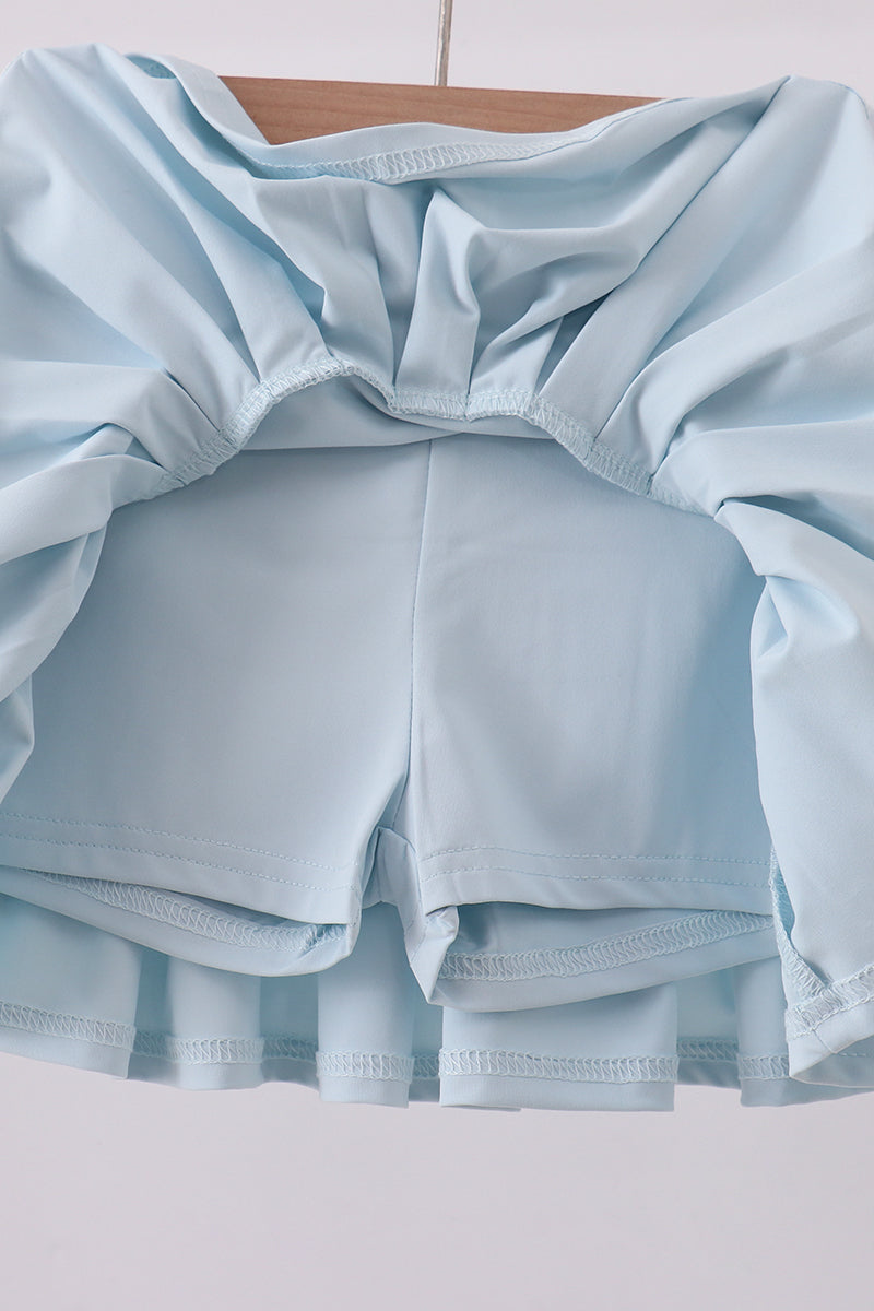 Sky pleated skort - 4