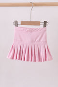 Pink pleated skort - 5