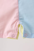 Blue yellow colorblock jonjon - 3
