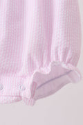 Pink lemon ruffle gingham bubble - 4