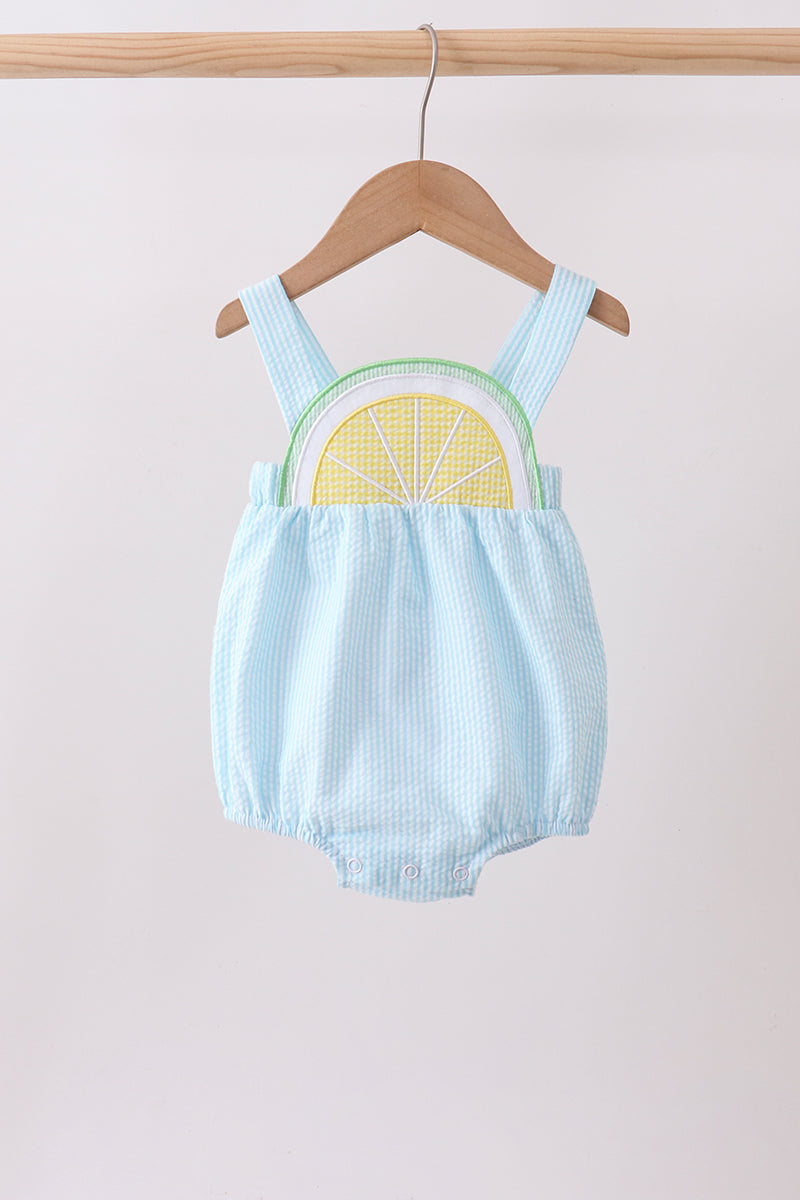 Mint lemon ruffle bubble - 1