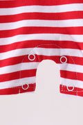 Red stripe flag fireworks embroidery jonjon - 3