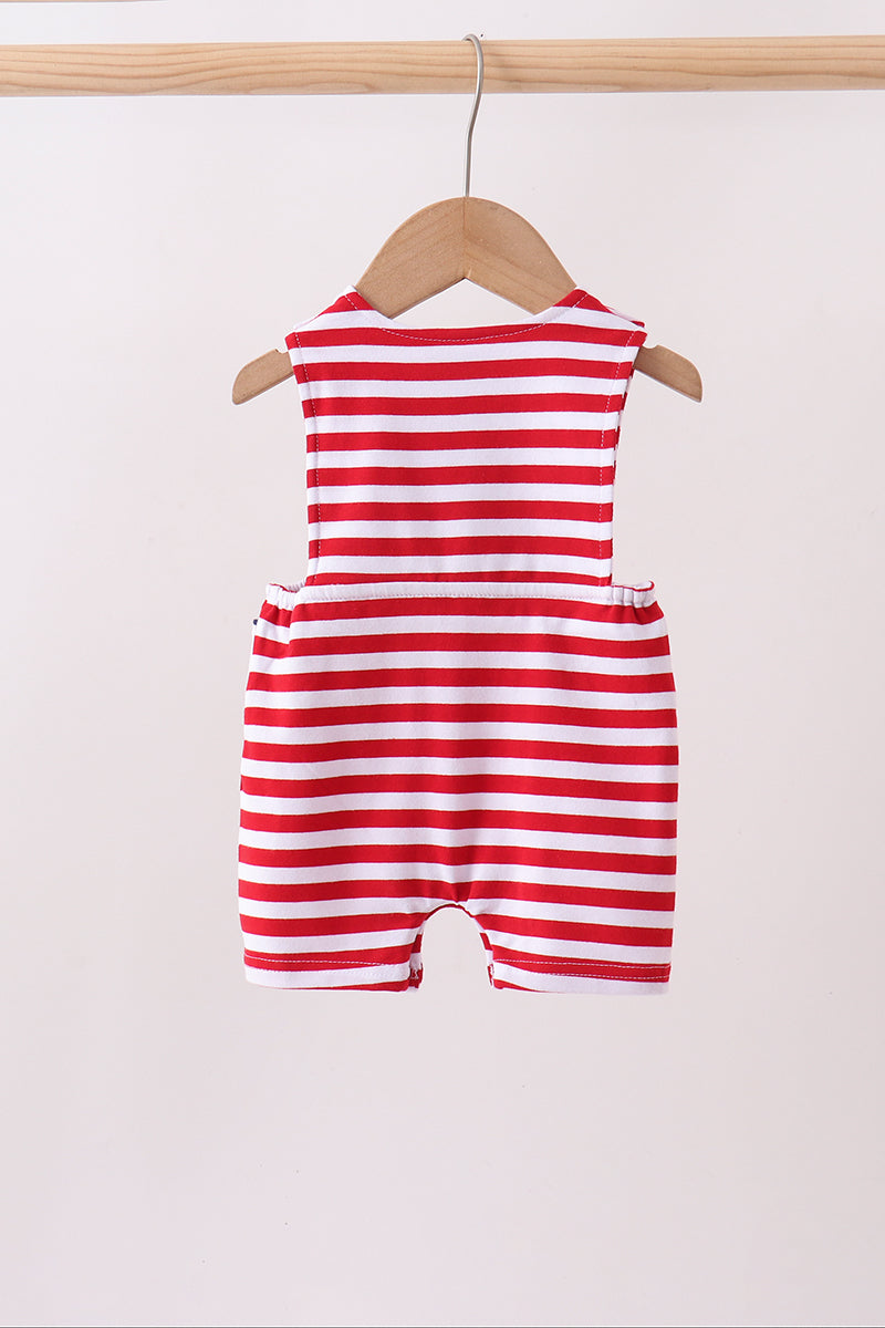 Red stripe flag fireworks embroidery jonjon - 4
