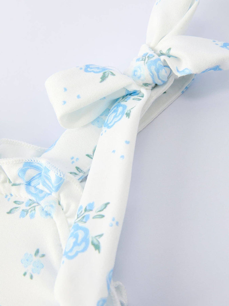 Spring Floral Strap Dress | Girls Summer Dress - 3