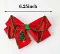 Winter Christmas tree Hair Clip - 2