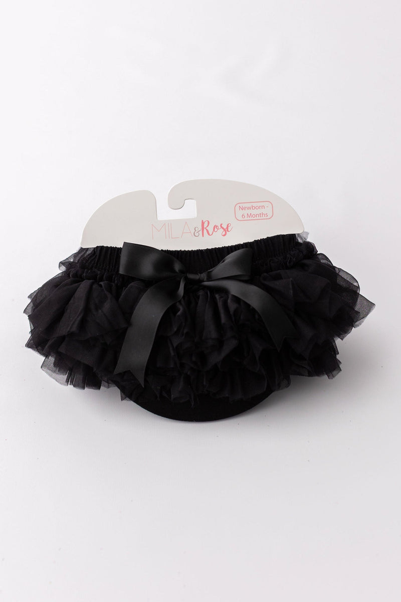 Black Ruffle Tutu Bloomer - 1