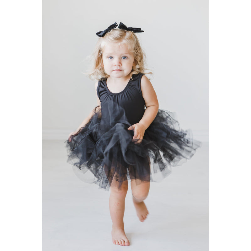 Girls Dance Black Tutu Leotard - 4