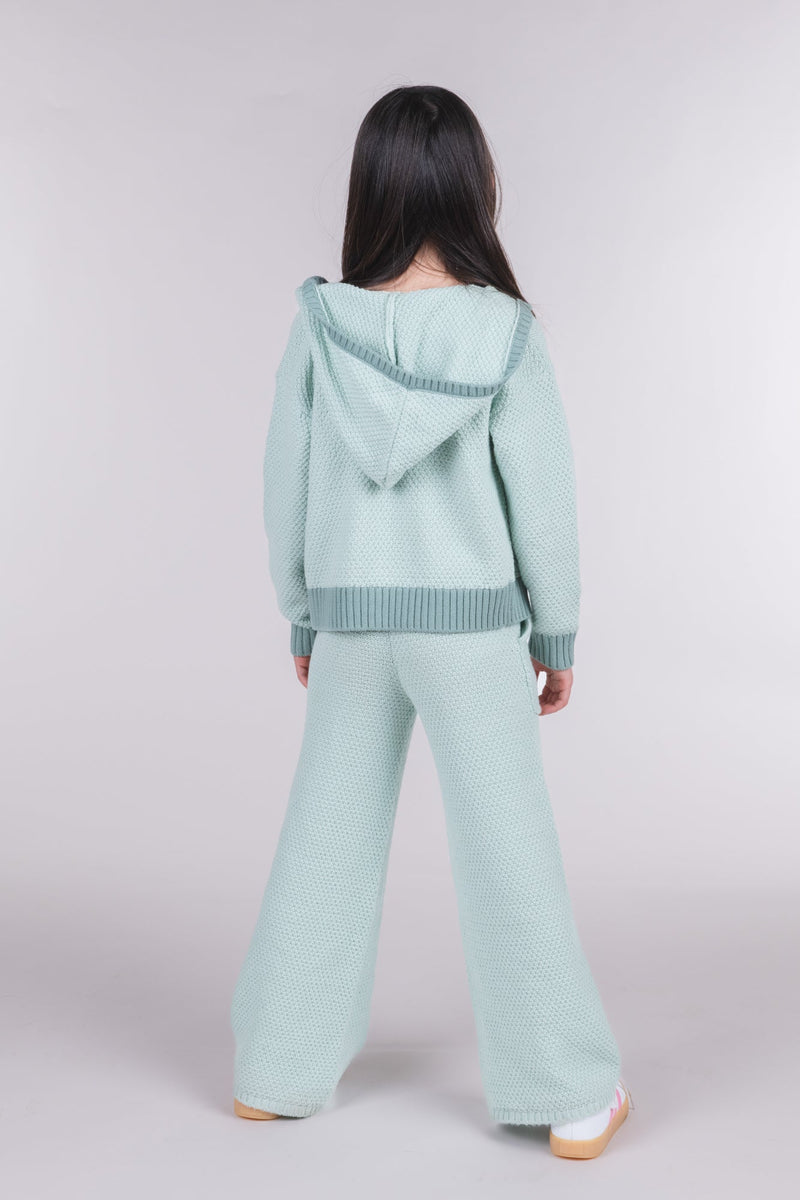 Blue Surf Sweater Pants - 4