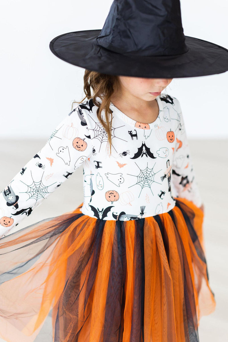 Boo-tiful Halloween L/S Tutu Dress - 2