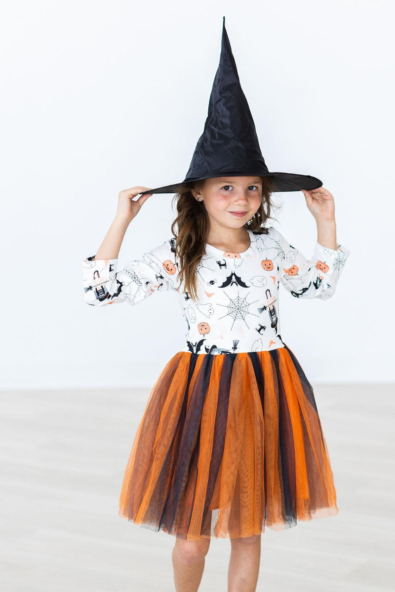 Boo-tiful Halloween L/S Tutu Dress - 3