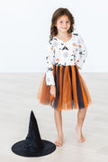 Boo-tiful Halloween L/S Tutu Dress - 4