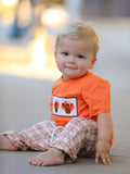 Thanksgiving Turkey Plaid Boys Pants Set - 5