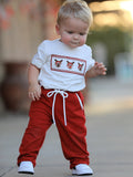 Boys Christmas Reindeer T-Shirt & Pants Set - 2