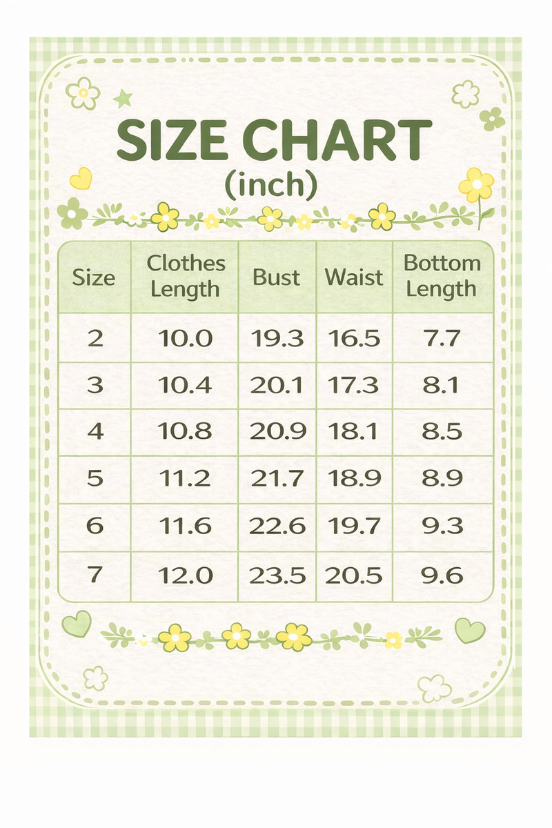 Summer Floral Rainbow Girls Two Piece Swimsuit - 6