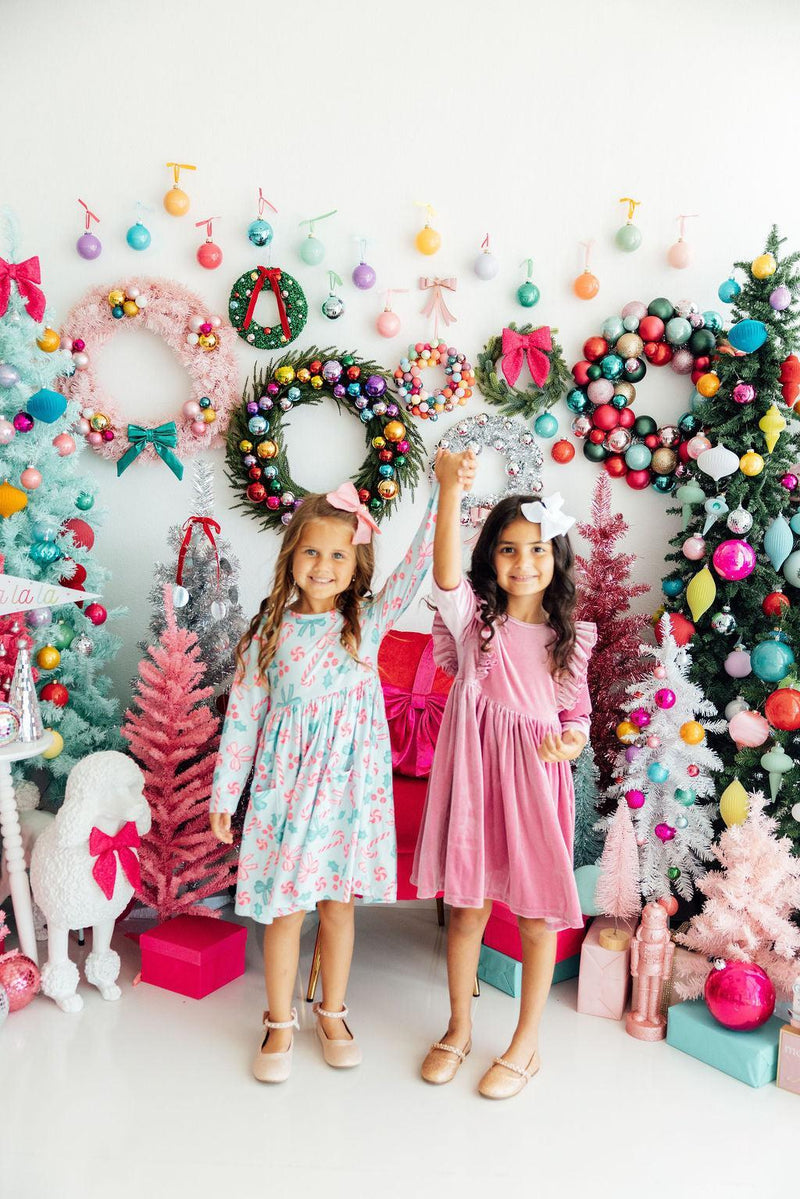 Christmas Cheer L/S Pocket Twirl Dress - 7