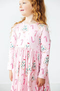 Christmas Cookies L/S Pocket Twirl Dress - 4