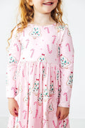 Christmas Cookies L/S Pocket Twirl Dress - 5
