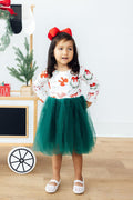 Christmas Cutie L/S Tutu Dress - 5