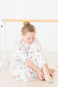Clara's Christmas 3/4 Sleeve Ruffle Twirl Dress - 2