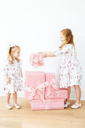 Clara's Christmas 3/4 Sleeve Ruffle Twirl Dress - 5