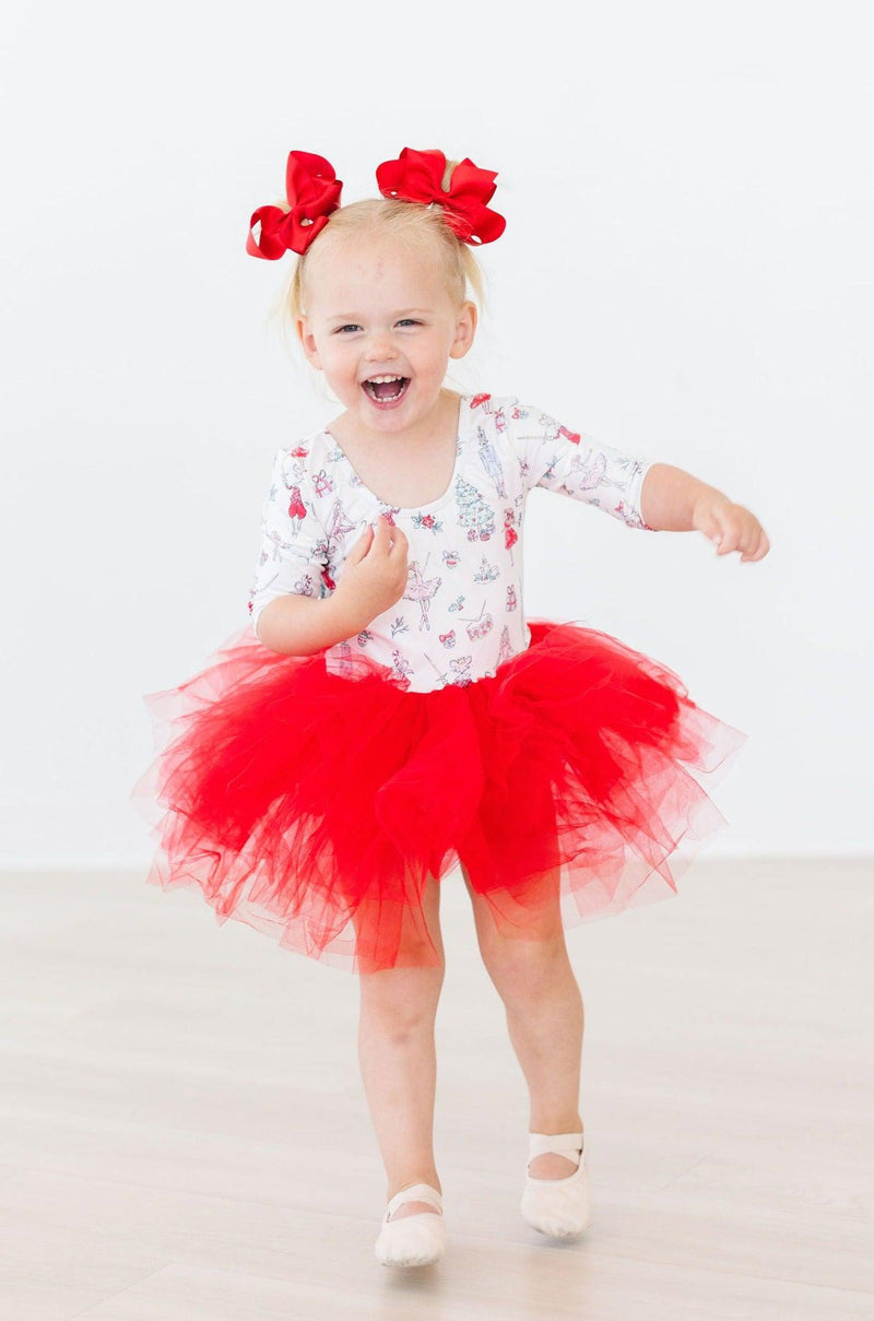Clara's Christmas 3/4 Tutu Leotard - 4