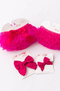 Hot Pink Ruffle Tutu Bloomer - 2
