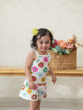 Summer Crochet Floral Girl Set - 3