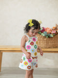 Summer Crochet Floral Girl Set - 4