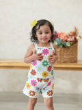 Summer Crochet Floral Girl Set - 5