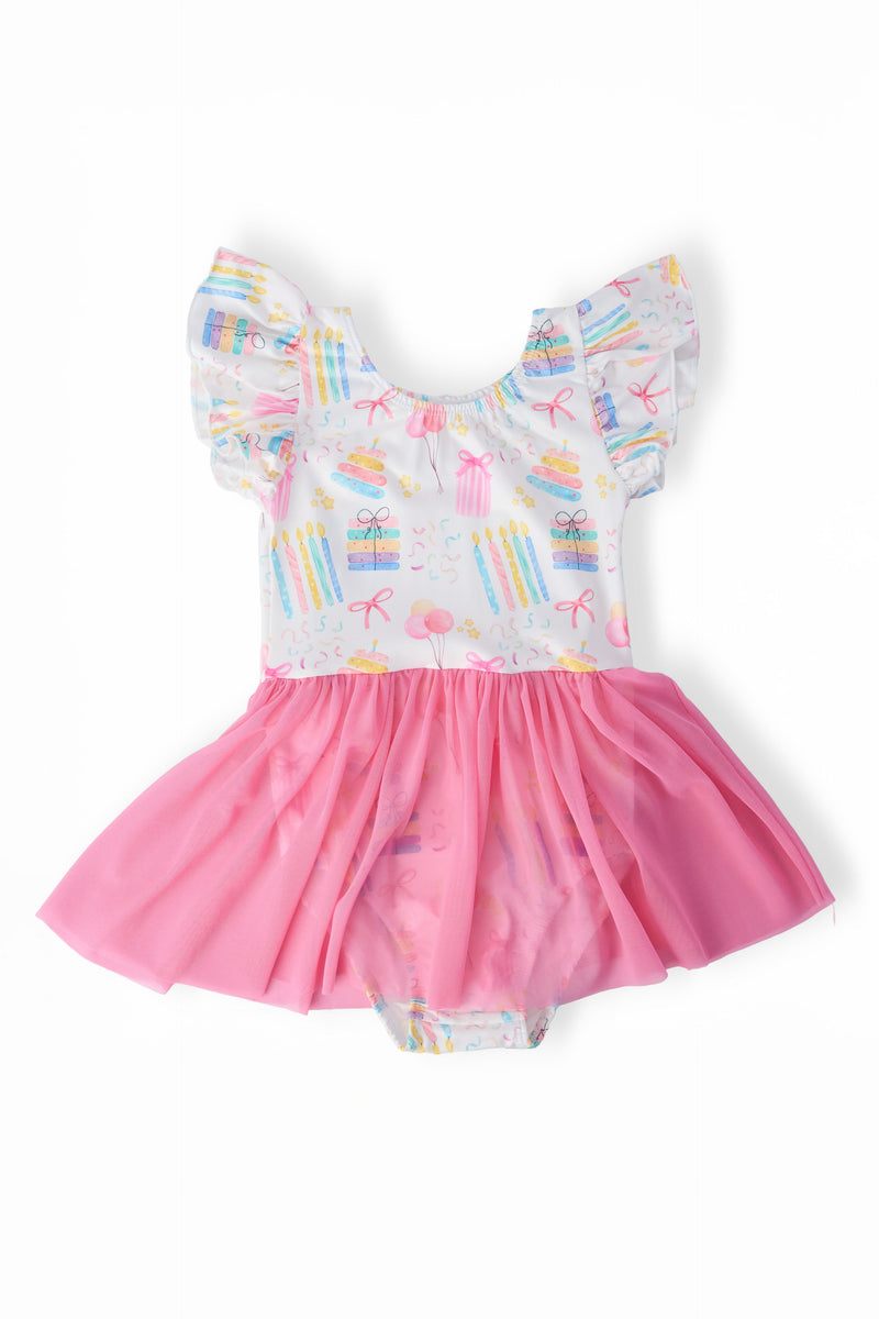 Dance Party S/S Twirl Leotard - 1