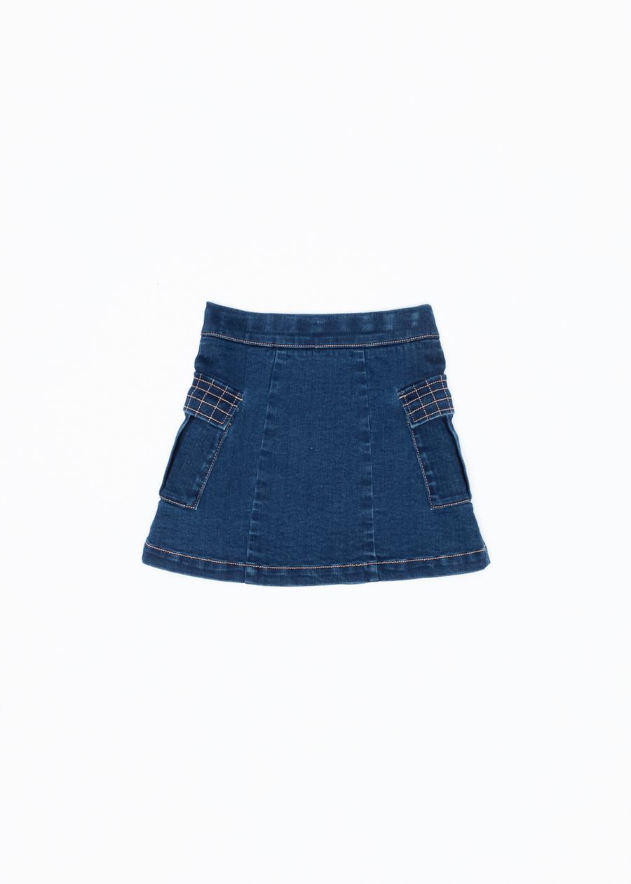 Jackie Denim Skort