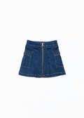 Jackie Denim Skort - 2