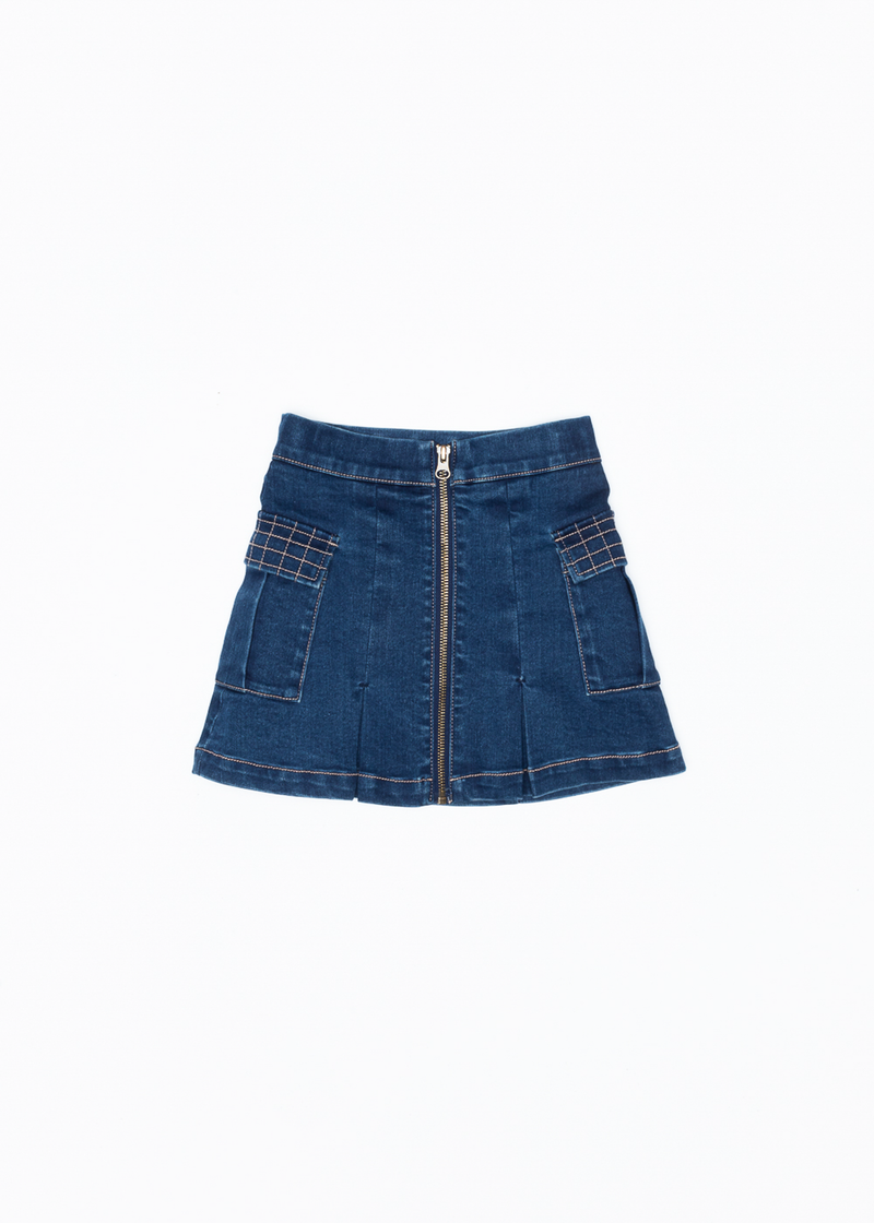Jackie Denim Skort - 2