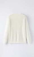 Mommy & Me Winter Girls Bow Sequins Pullover Sweater - 8