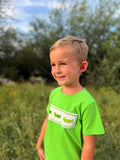 Toddler Boys Summer Crocodile Embroidered Plaid Shorts Set - 6